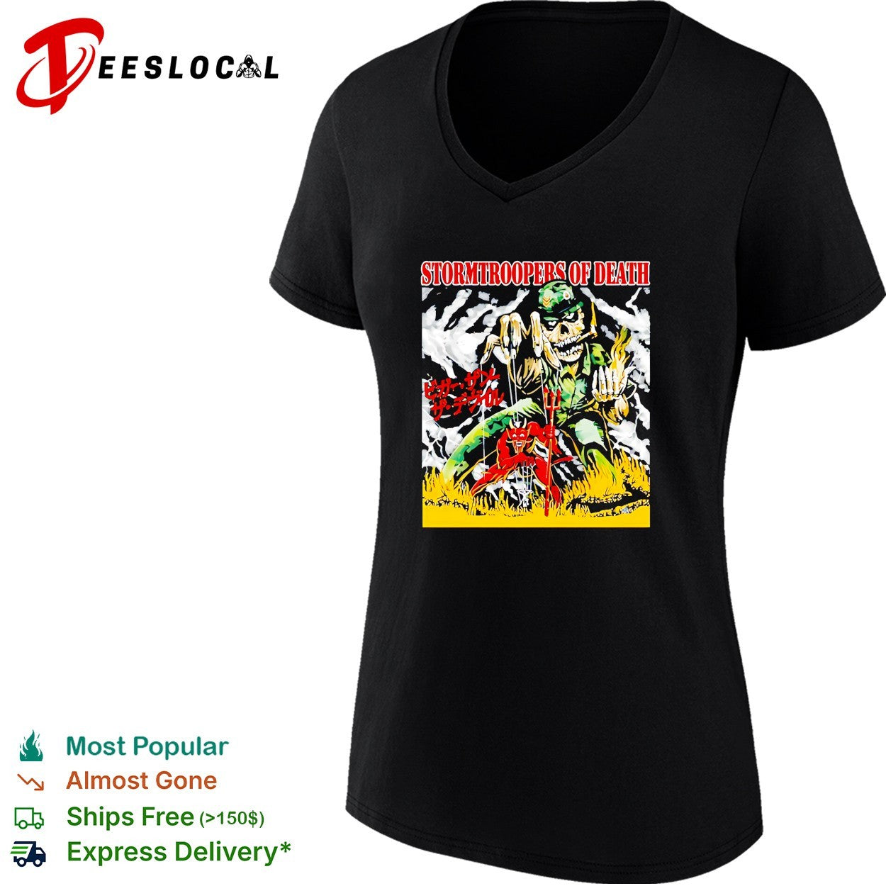 Stormtroopers of Death Bigger Than the Devil Puppet Master shirt