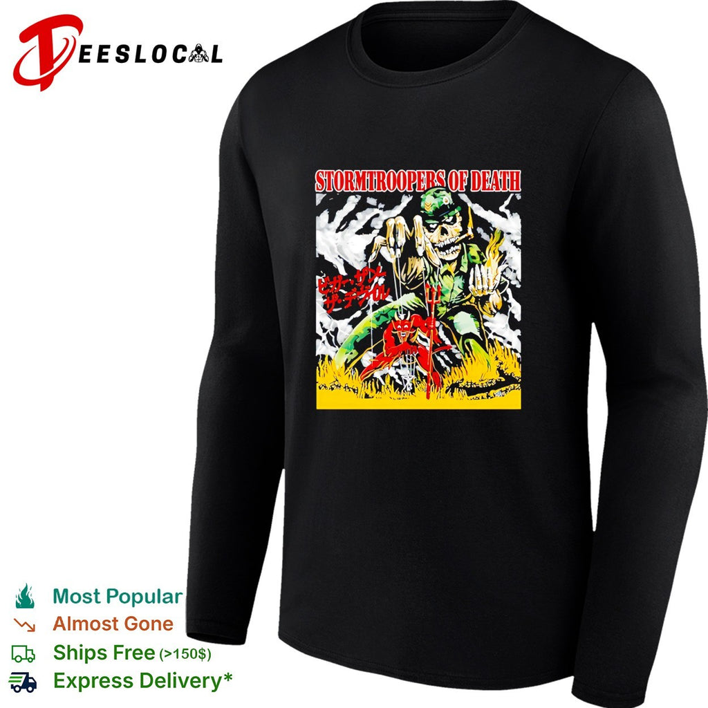 Stormtroopers of Death Bigger Than the Devil Puppet Master shirt