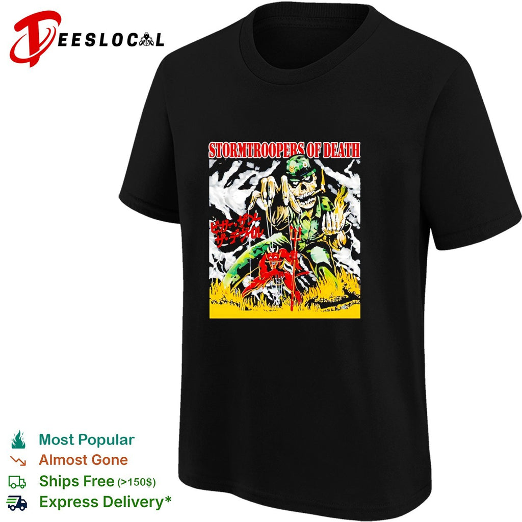 Stormtroopers of Death Bigger Than the Devil Puppet Master shirt