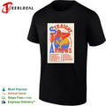 Straight Arrows UK Euro tour gorilla map vintage shirt