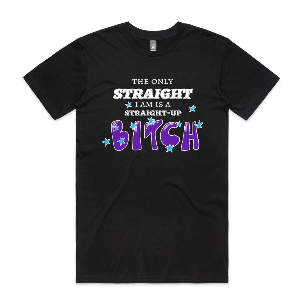 Straight-Up Bitch Tee Hoodie, Sweatshirt | CiraTrend.com (Image 1)