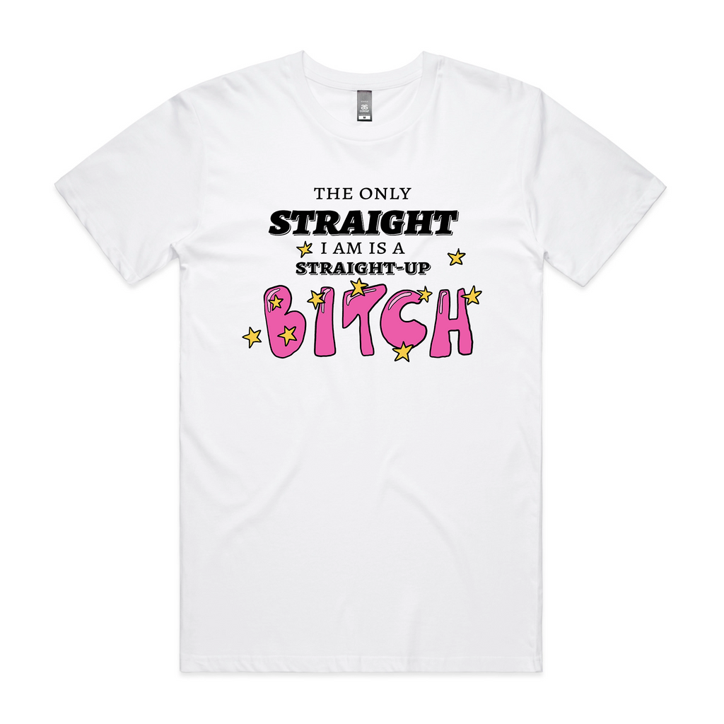 Straight-Up Bitch Tee Hoodie, Sweatshirt | CiraTrend.com (Image 2)