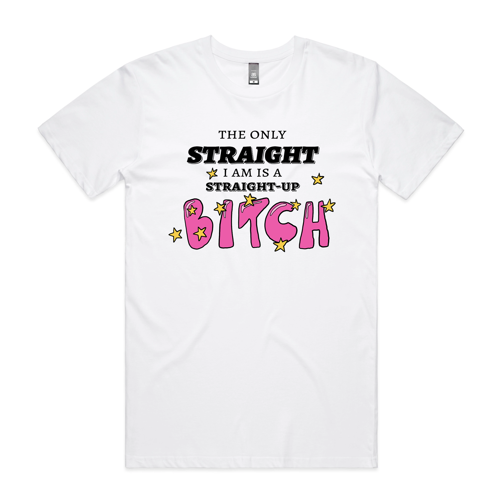 Straight-Up Bitch Tee Hoodie, Sweatshirt | CiraTrend.com (Image 2)
