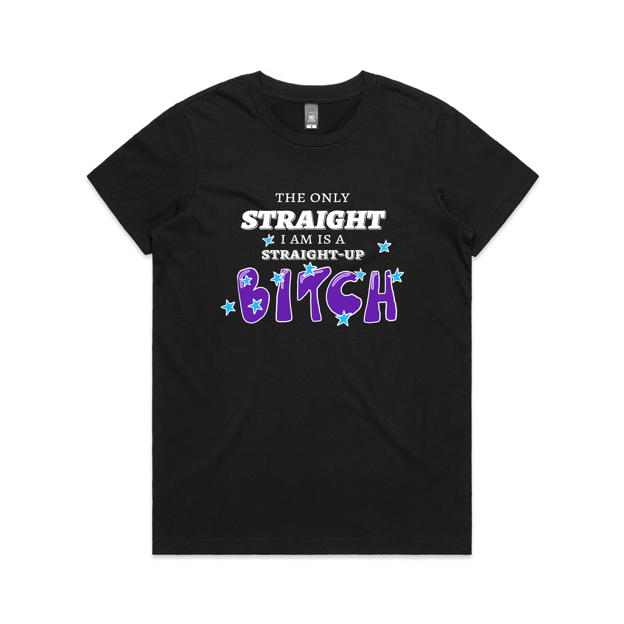 Straight-Up Bitch Tee Hoodie, Sweatshirt | CiraTrend.com (Image 3)