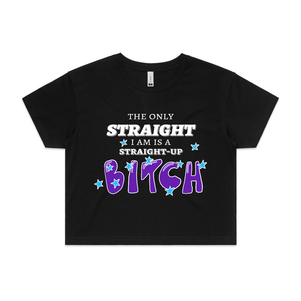 Straight-Up Bitch Tee Hoodie, Sweatshirt | CiraTrend.com (Image 5)
