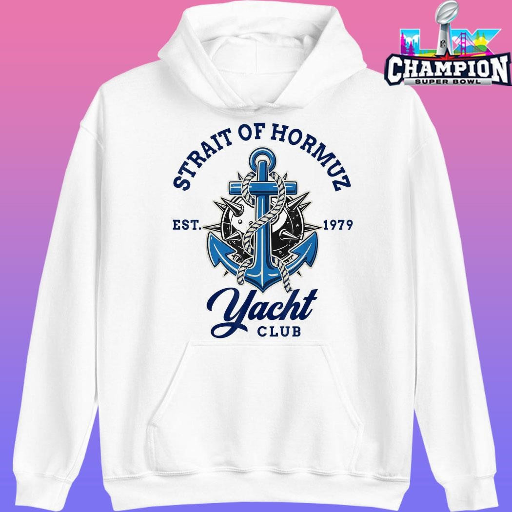 Strait Of Hormuz Nautical Humor Yacht Club Shirt