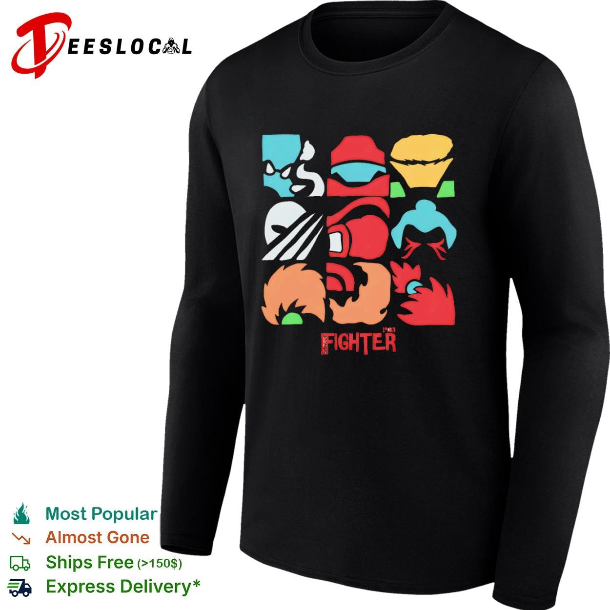 Street Fighter 1987 fighters shirt