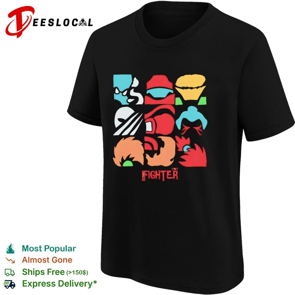 Street Fighter 1987 fighters shirt