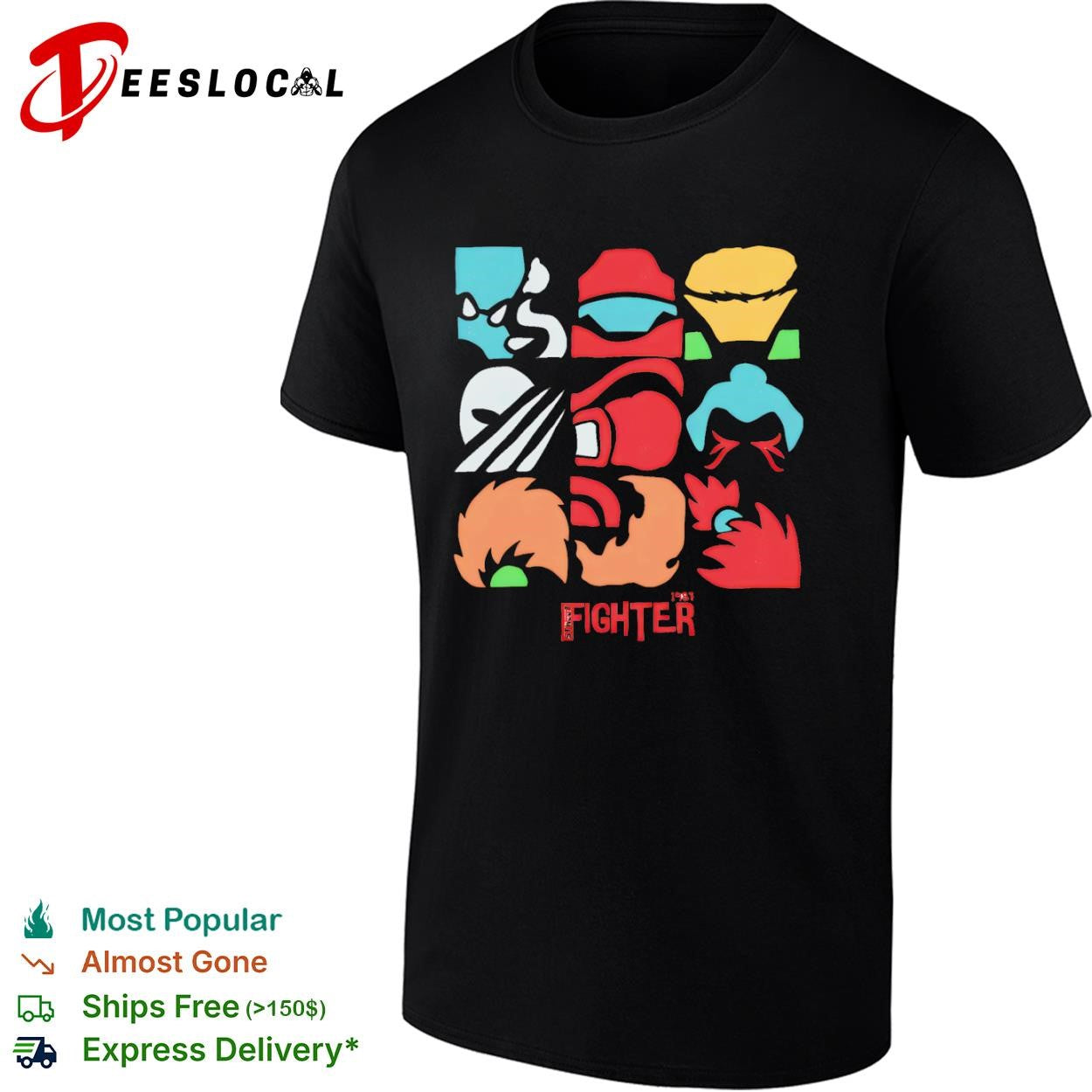 Street Fighter 1987 fighters shirt
