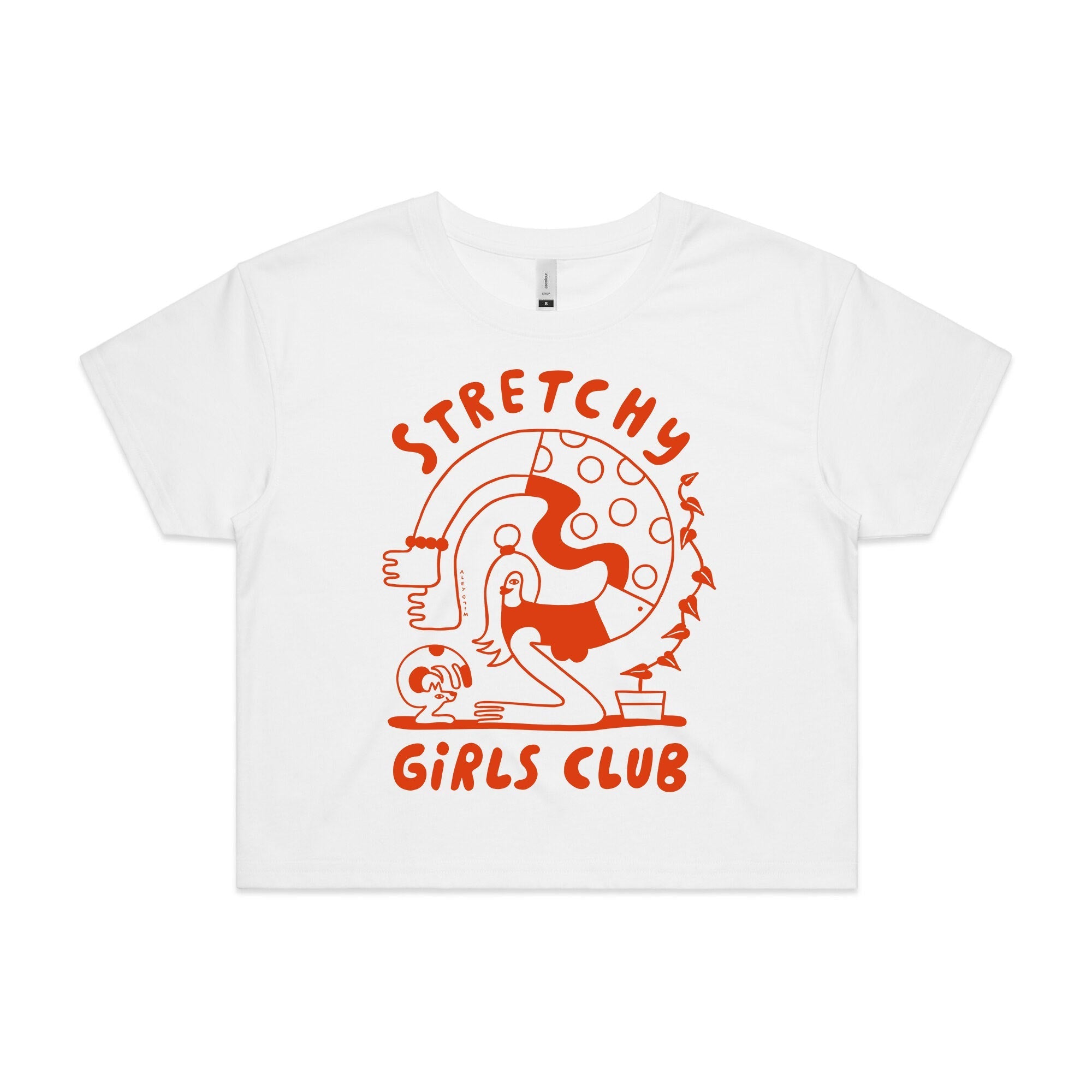 Stretchy Girls Club Tee Hoodie, Sweatshirt | CiraTrend.com (Image 5)