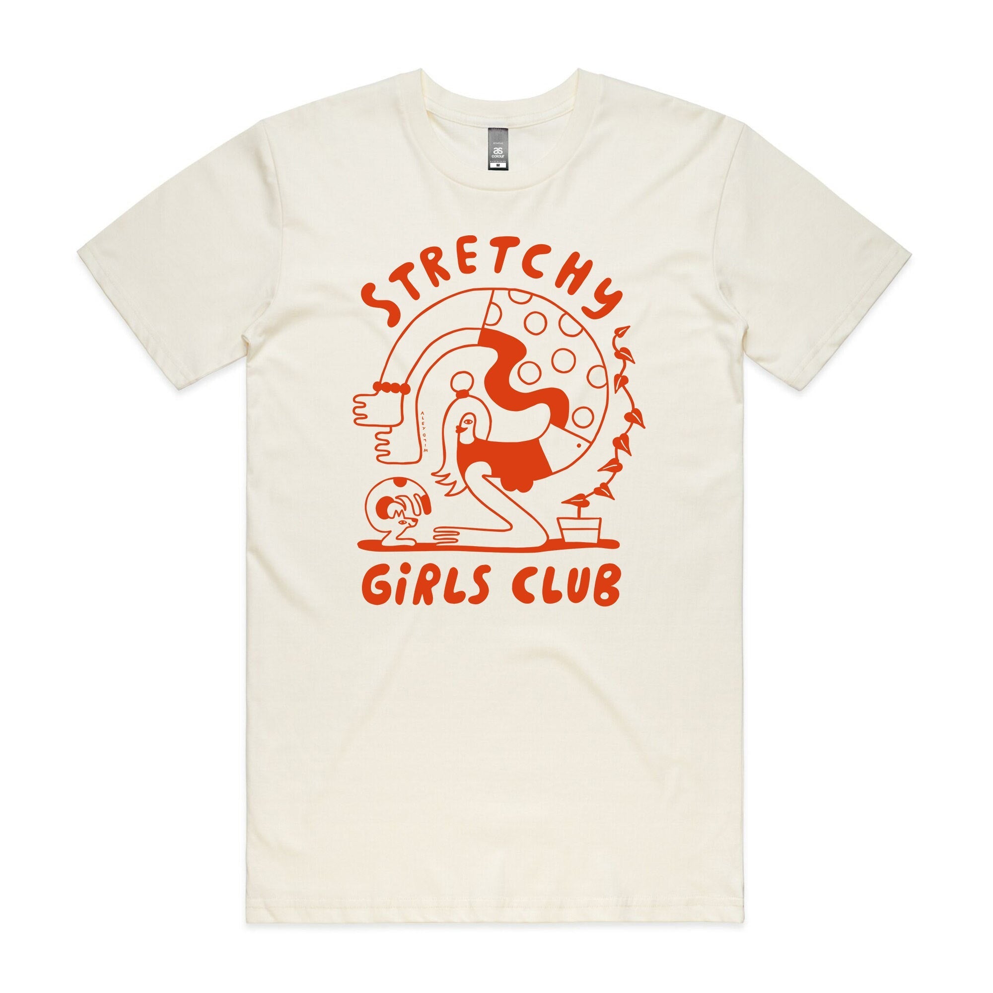 Stretchy Girls Club Tee Hoodie, Sweatshirt | CiraTrend.com (Image 2)