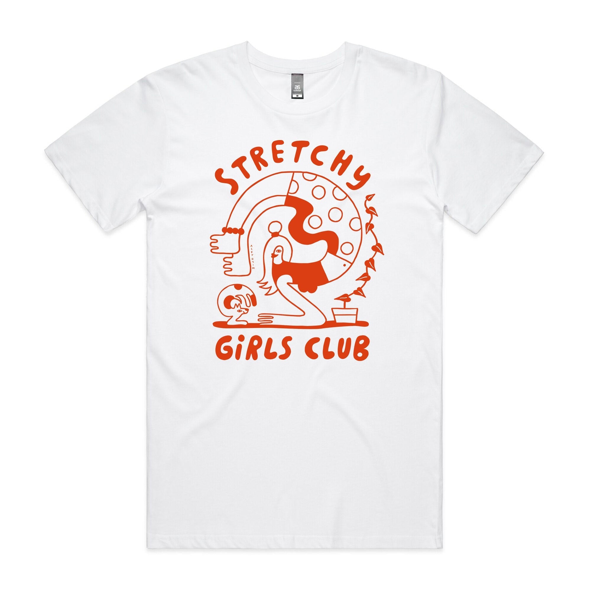 Stretchy Girls Club Tee Hoodie, Sweatshirt | CiraTrend.com (Image 1)
