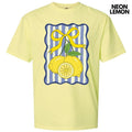 Stripe Lemon Coquette Comfort Colors T-Shirt 'NLB' Hoodie, Sweatshirt | CiraTrend.com