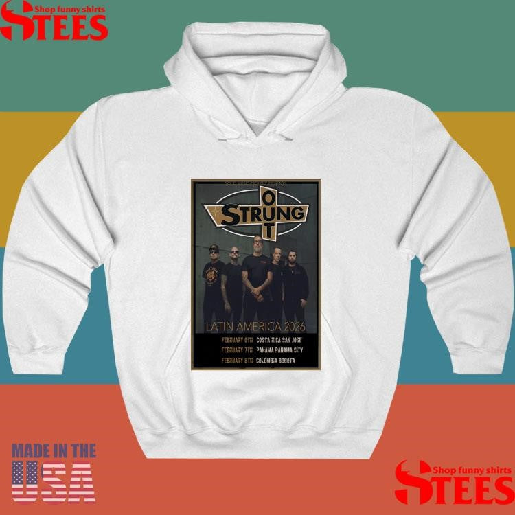 Strung Out Latin America 2026 Shows Shirt