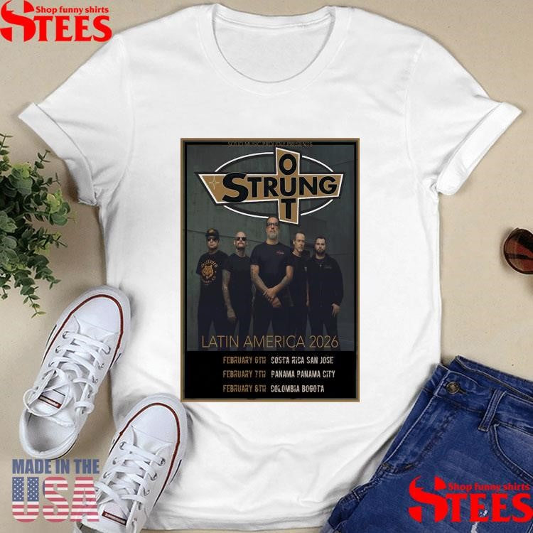 Strung Out Latin America 2026 Shows Shirt