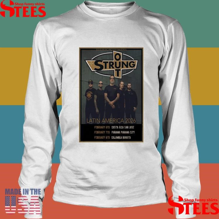 Strung Out Latin America 2026 Shows Shirt
