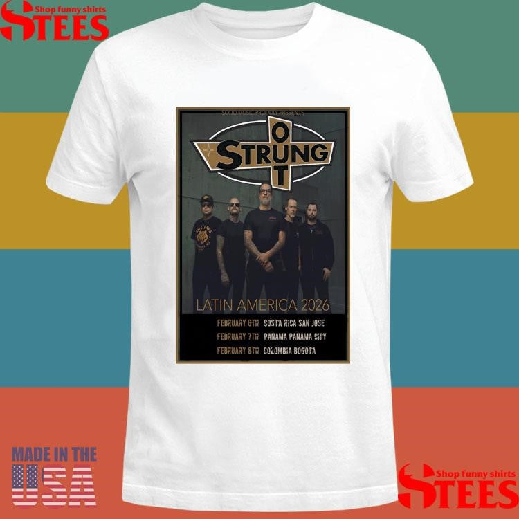 Strung Out Latin America 2026 Shows Shirt