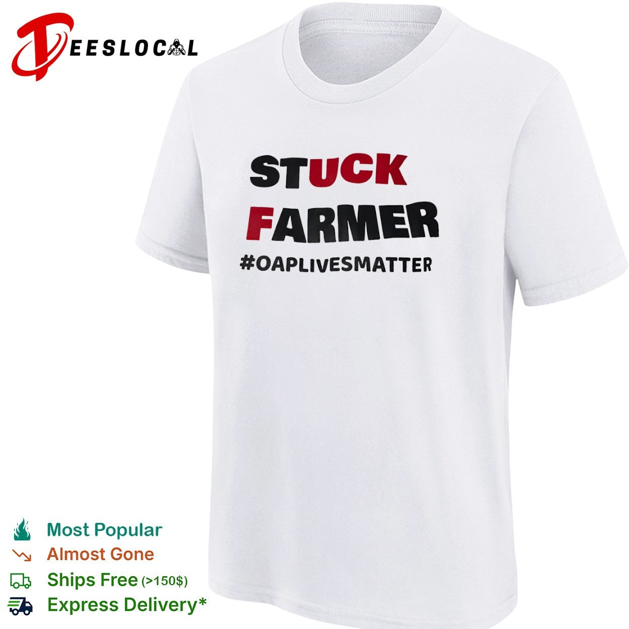Stuck farmer oap lives matter cross shirt