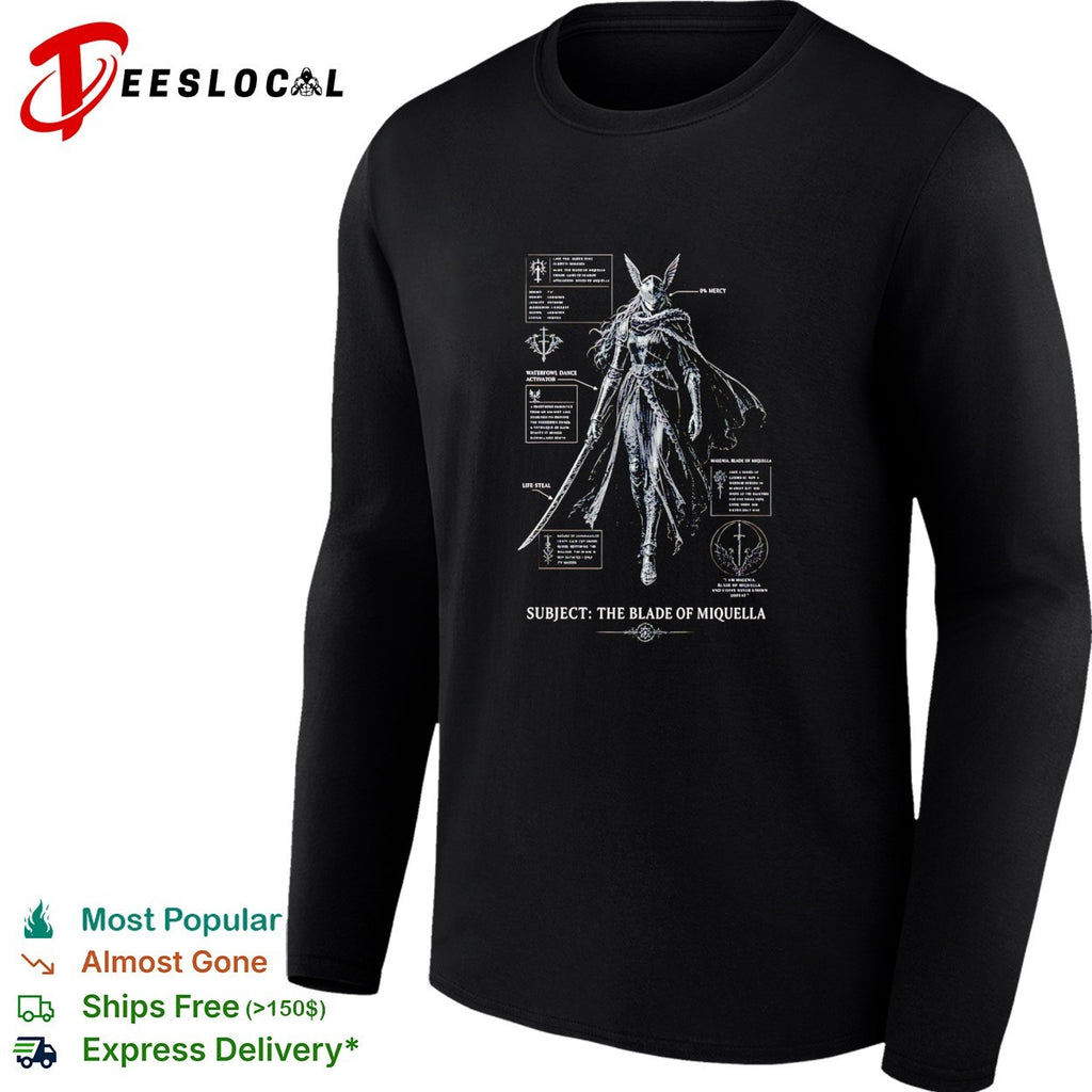 Subject the blade of Miquella schematic shirt