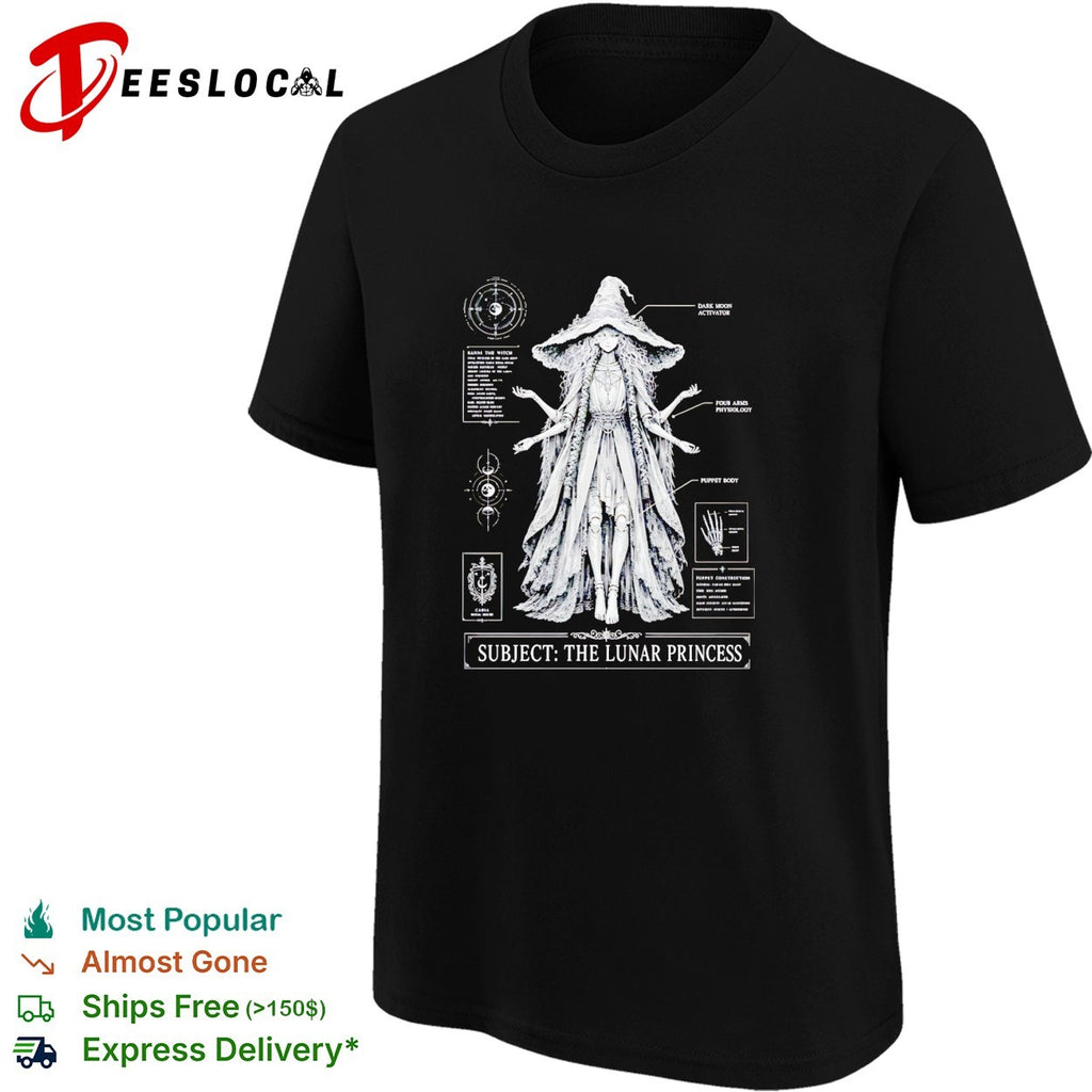 Subject the lunar princess schematic shirt