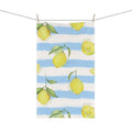 Subtle F*ck Trump Lemon Tea Towel, Blue Yellow Citrus Kitchen Towel, Political Dish Towel, Funny Anti Trump Gift,...