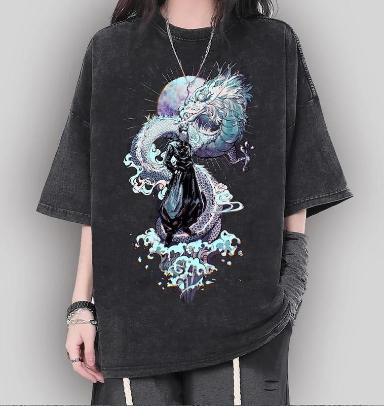 Suguru Geto T-Shirt, Geto T-Shirt, Anime Manga T-Shirt, Geto Suguru T-Shirt, Gojo Satoru T-Shirt Top Womenswear Underwear...