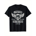 Summer Bird Skull 1973 Men's T-Shirt Made in USA Hoodie, Sweatshirt | CiraTrend.com
