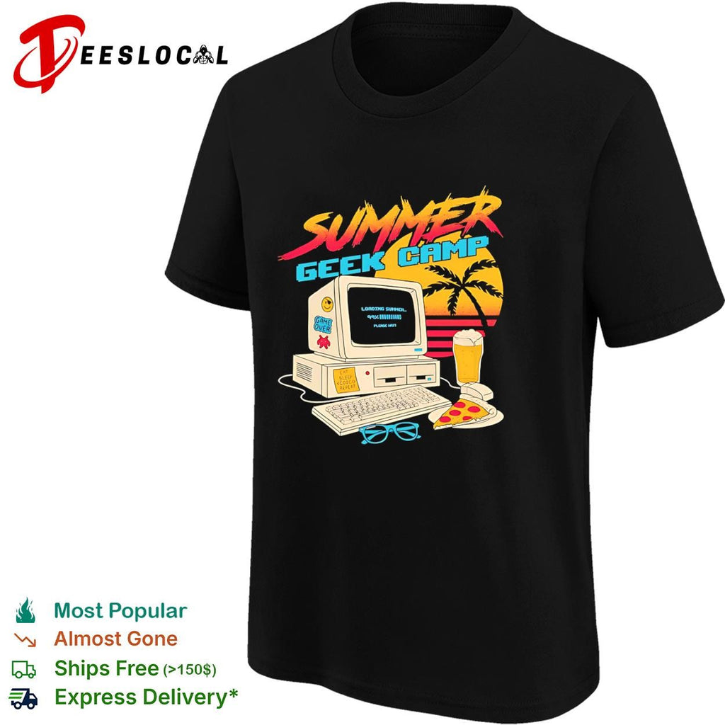 Summer Geek Camp computer shirt