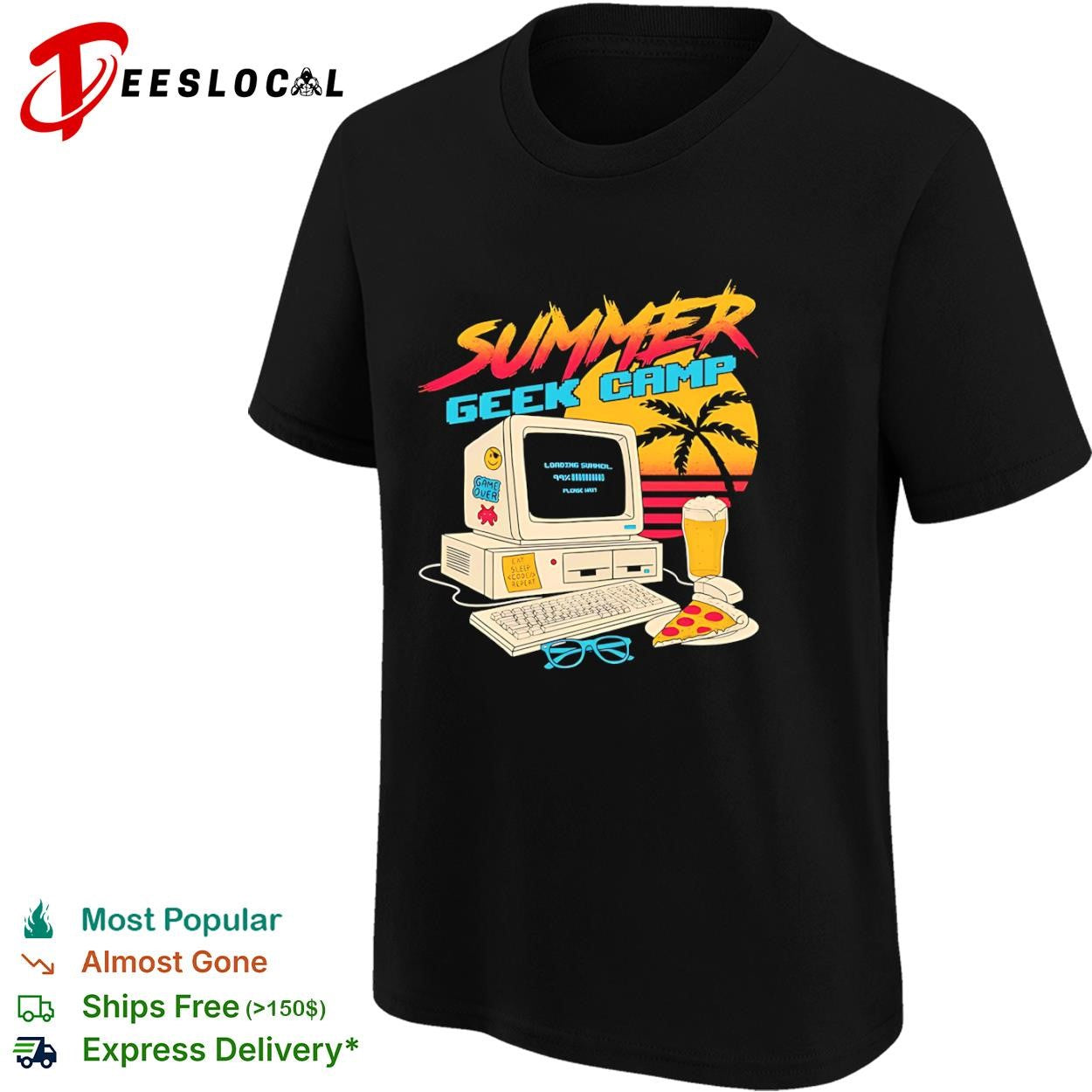 Summer Geek Camp computer shirt