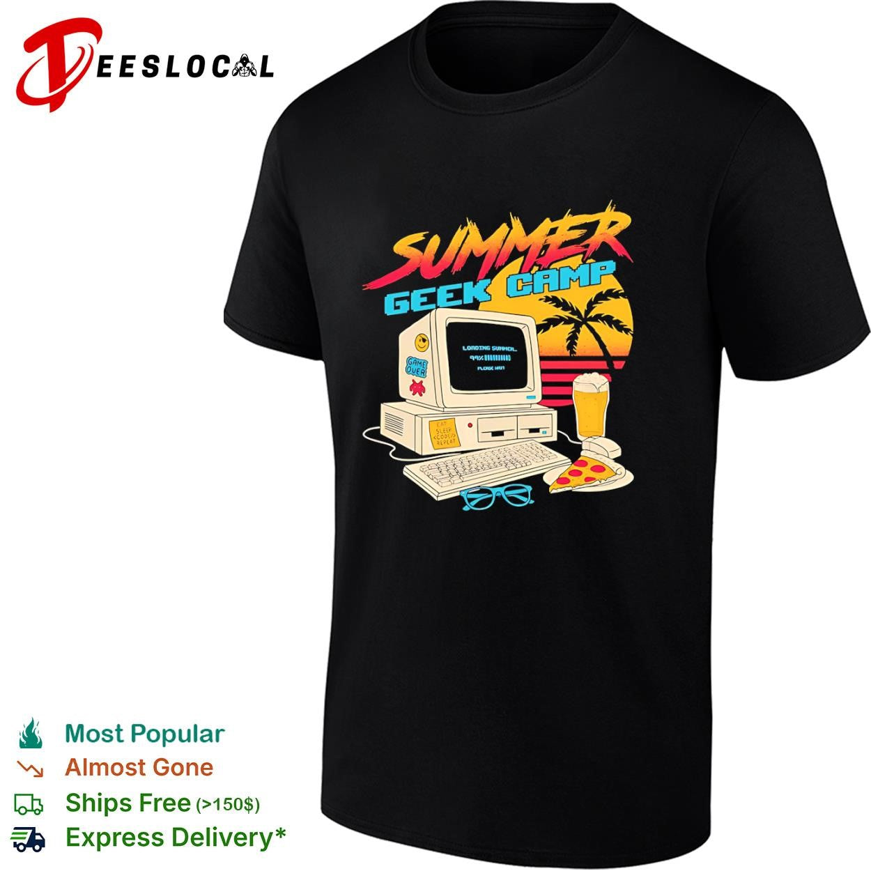 Summer Geek Camp computer shirt