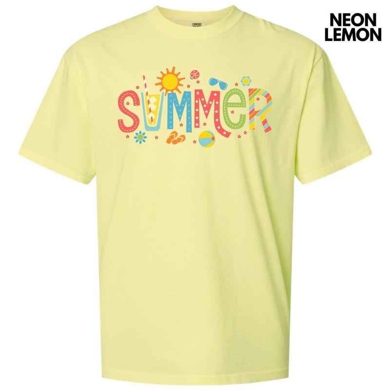Summer Time Comfort Colors T-Shirt 'NLB' Hoodie, Sweatshirt | CiraTrend.com