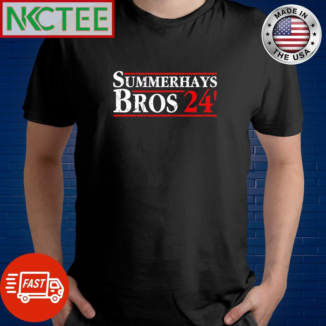 Summerhays Bros 24′ text shirt