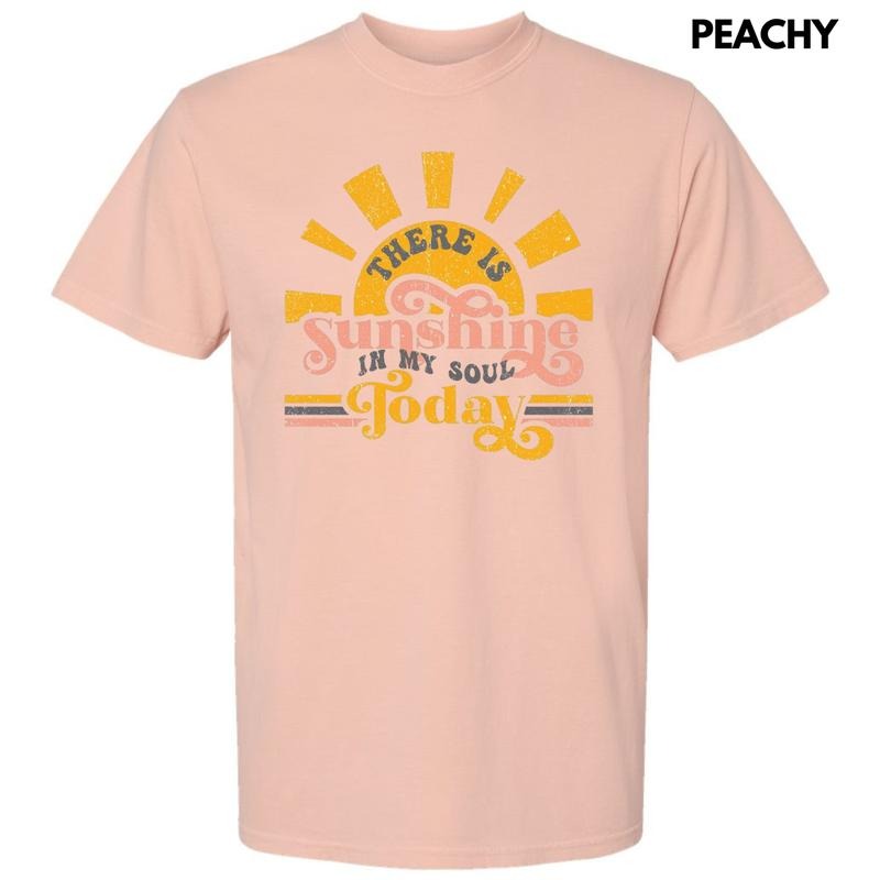 Sunshine In My Soul Comfort Colors T-Shirt Hoodie, Sweatshirt | CiraTrend.com