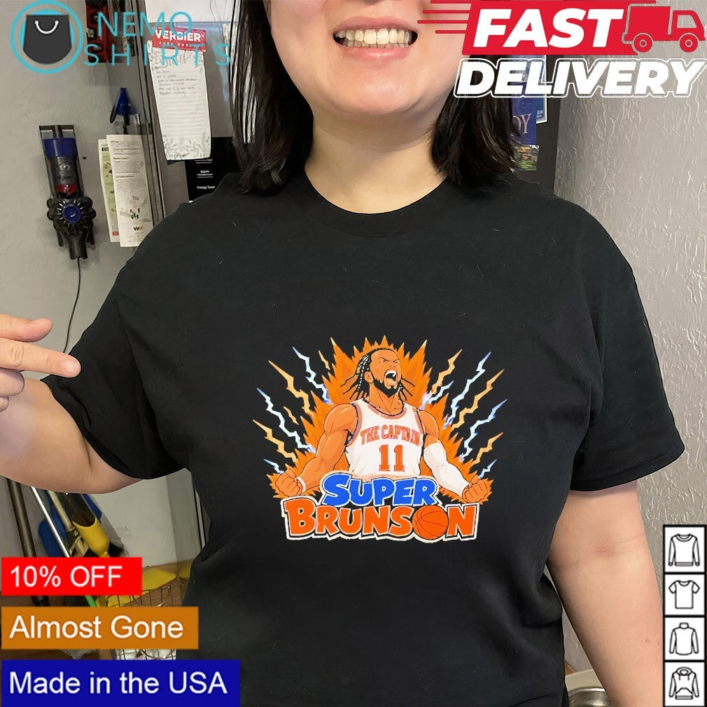 Super Brunson New York Knicks graphic shirt