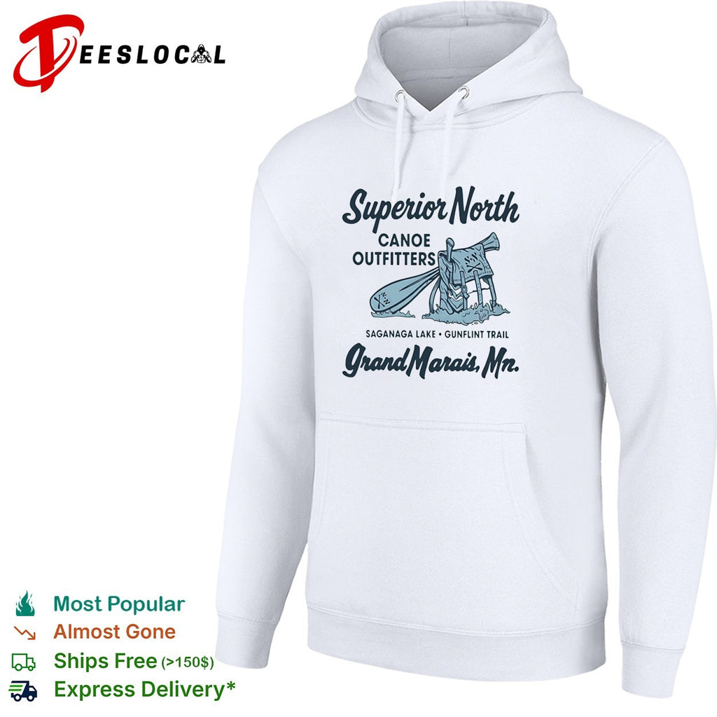 Superior North Canoe Outfitters Saganaga Lake Grand Marais shirt