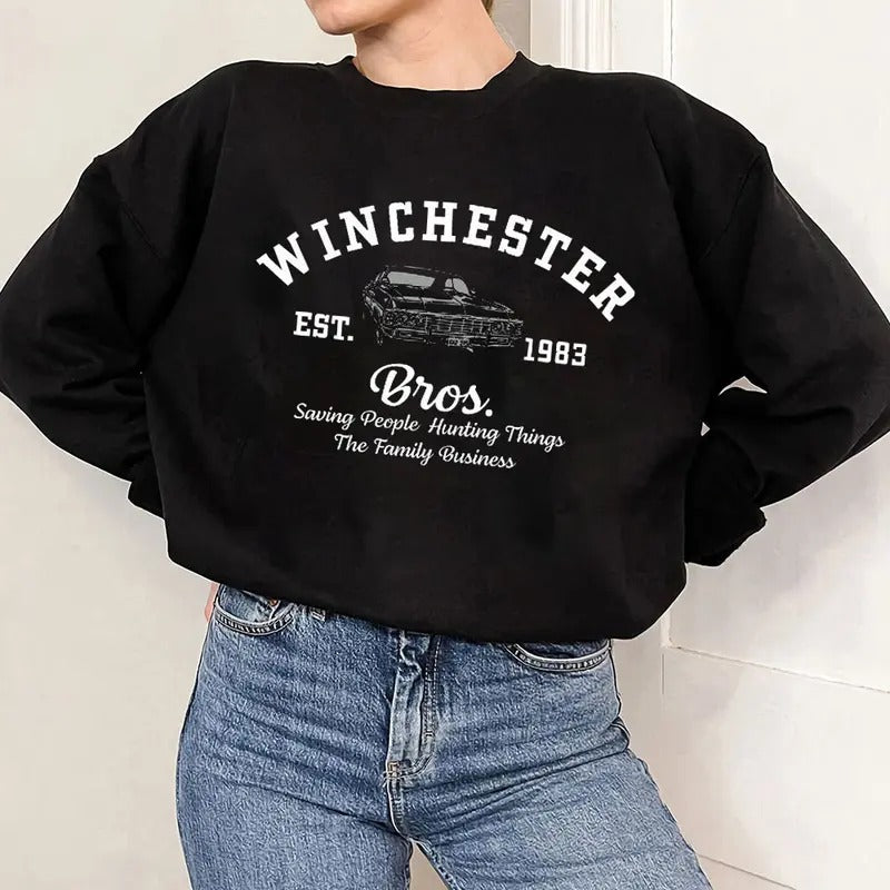 Supernatural Winchester Bros T-Shirt Hoodie, Sweatshirt | CiraTrend.com