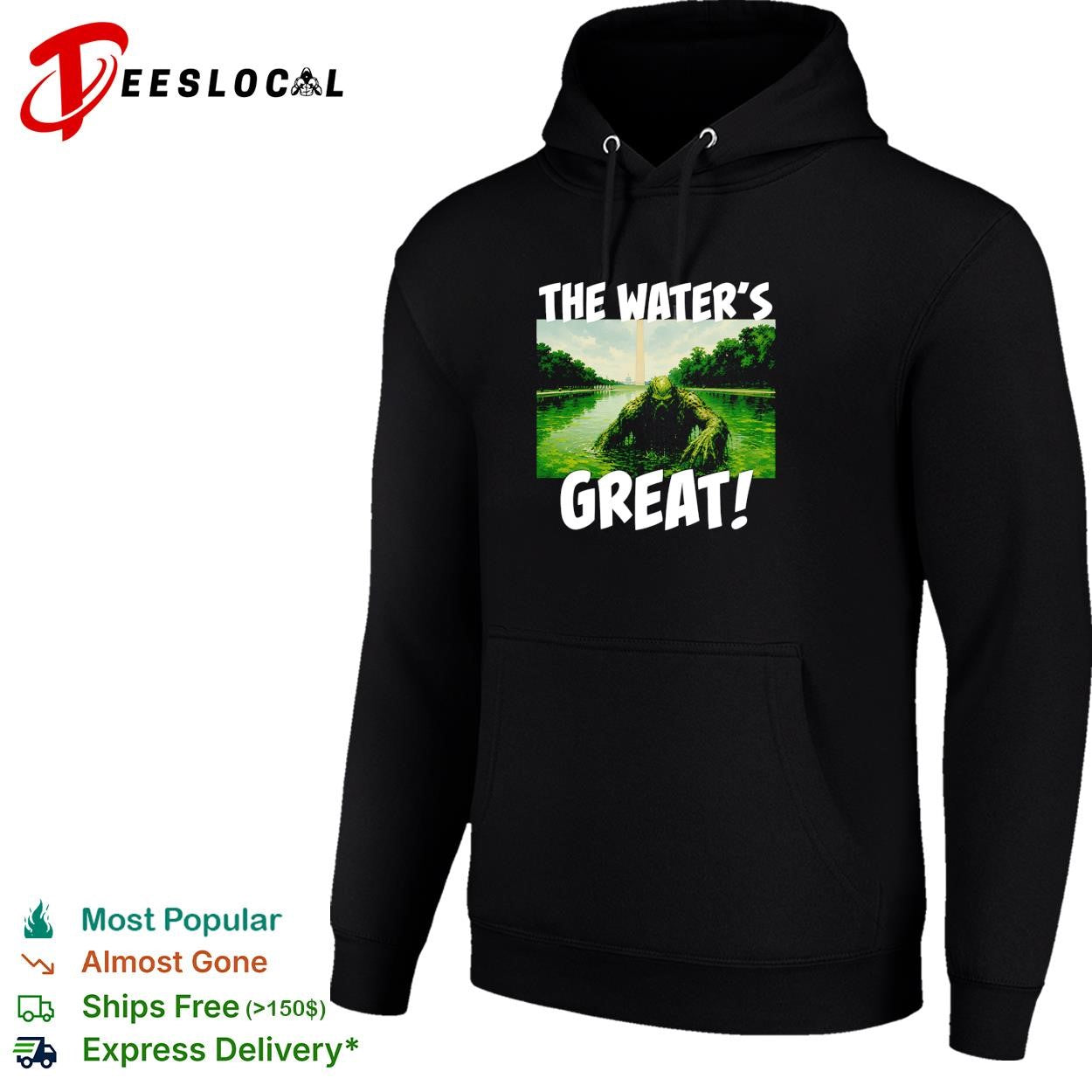 Swamp monster Washington Monument the waters great shirt