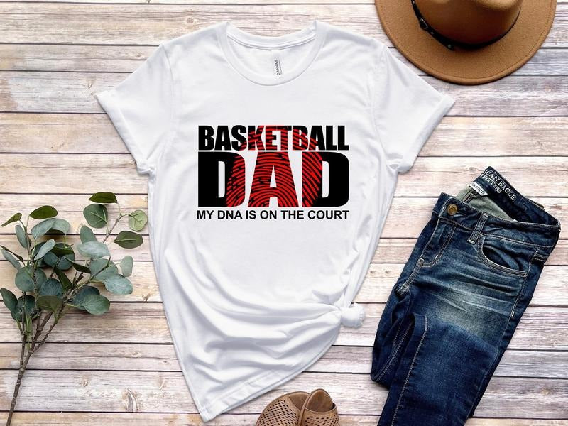 Basketball Dad Shirt//T shirt/Hoodie/Sweater Gift For Dad Dad Birthday Gift Dad Gift Basketball Birthday Fathers Day...