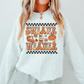 Sweater Weather Crewneck, Fall Sweatshirt, Graphic Fall Crewneck, Sweatshirt Unisex Fit Causal Sweatshirt for Halloween...