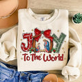 Joy To The World Cotton T-shirt/Sweatshirt for Women - Unisex Style