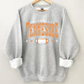 Volunteers Football Oversized T-Shirt/ Sweatshirt, Tennessee Vols Shirt, Tennessee T-Shirt, Vols Football Shirt, Comfort...