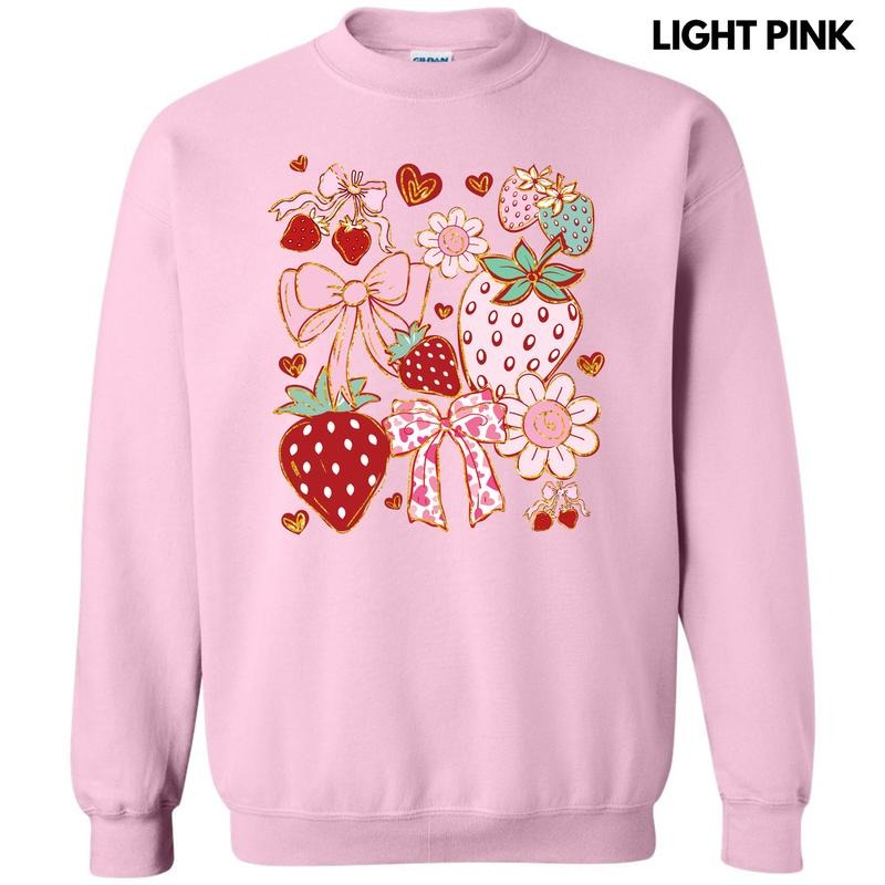 Sweet Strawberry Scene Sweatshirt 'NLB' T-Shirts, Hoodie | CiraTrend.com