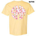 Sweet Watermelon Monogram Comfort Colors T-Shirt 'NLB' Hoodie, Sweatshirt | CiraTrend.com