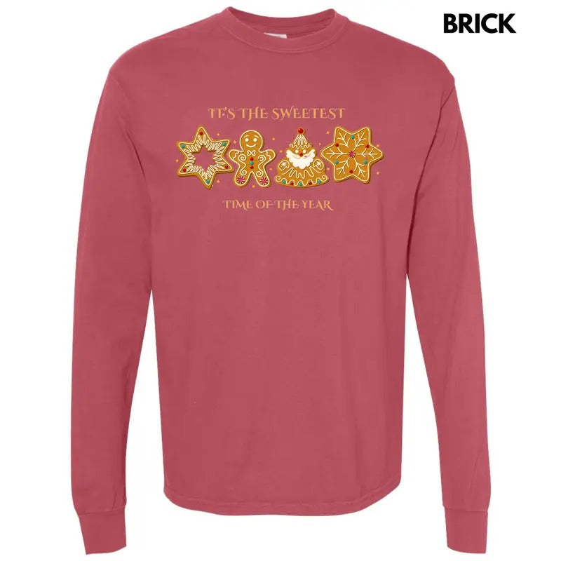 Sweetest Time Of The Year Long Sleeve Comfort Colors T-Shirt 'NLB' Hoodie, Sweatshirt | CiraTrend.com