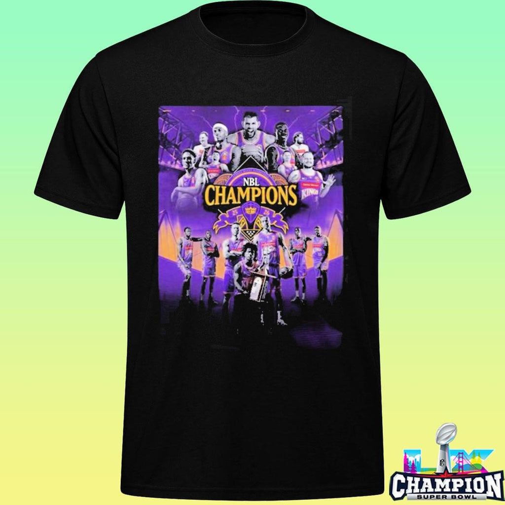 Sydney Kings 2026 Nbl Champions Shirt