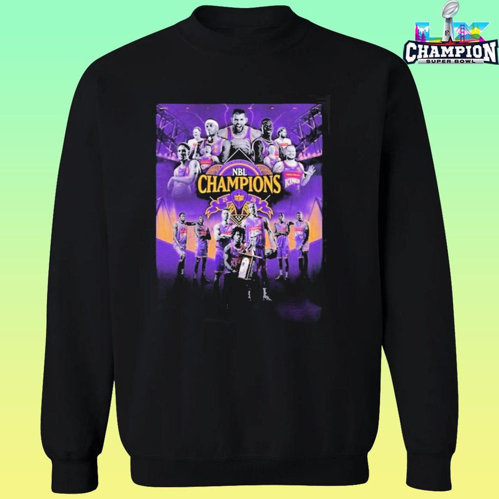 Sydney Kings 2026 Nbl Champions Shirt