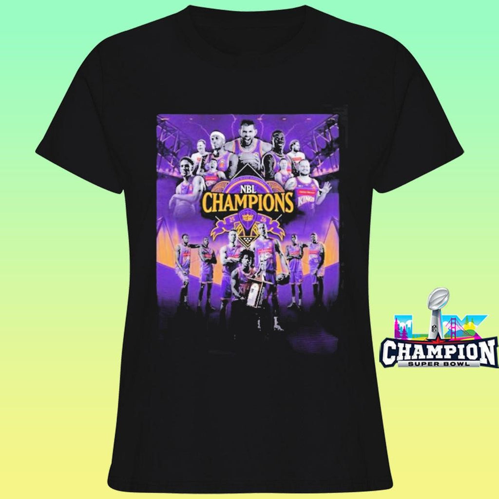 Sydney Kings 2026 Nbl Champions Shirt