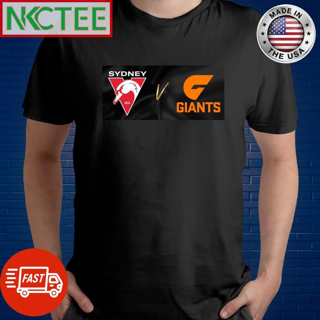Sydney Swans VS Greater Western Sydney Giants AFL 22 June 2024 shirt