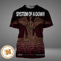 System Of A Down London Event Poster At Tottenham Hotspur Stadium On July 13 and 15 2026 All Over Print Shirt
