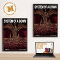 System Of A Down London Event Poster At Tottenham Hotspur Stadium On July 13 and 15 2026 Home Decor Poster Canvas